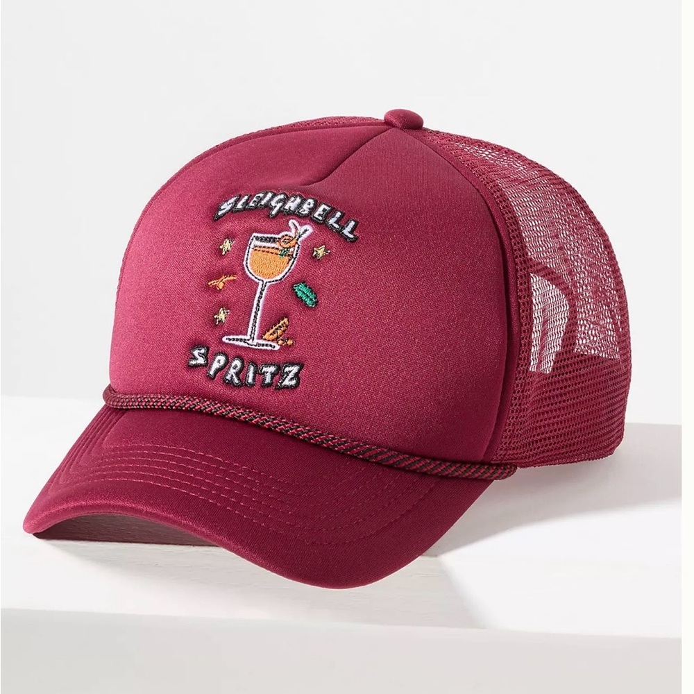 Nephthys Foster x Anthropologie Festive Baseball Cap NWT